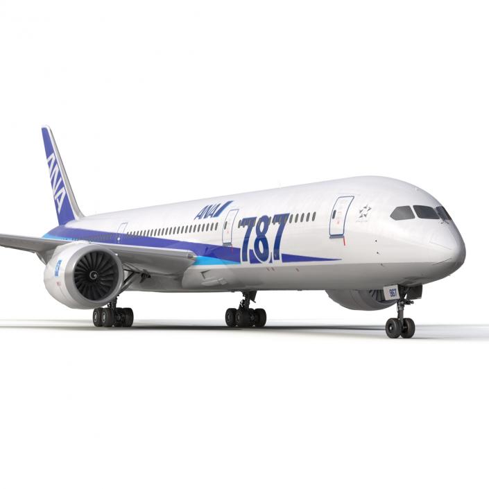 Boeing 787-9 Dreamliner All Nippon Airways 3D