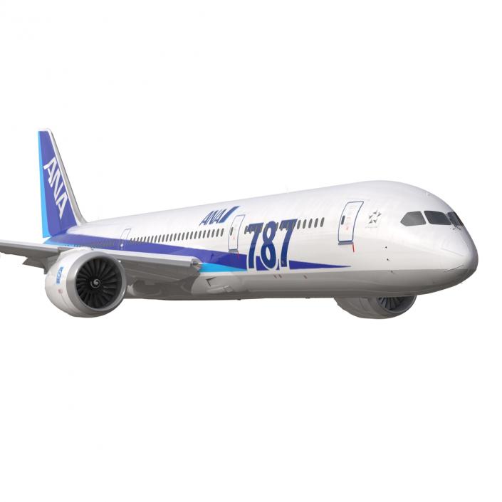 Boeing 787-9 Dreamliner All Nippon Airways 3D