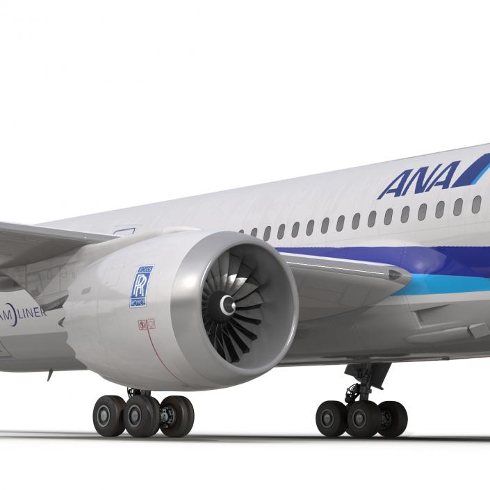 Boeing 787-9 Dreamliner All Nippon Airways 3D