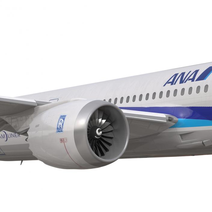 Boeing 787-9 Dreamliner All Nippon Airways 3D