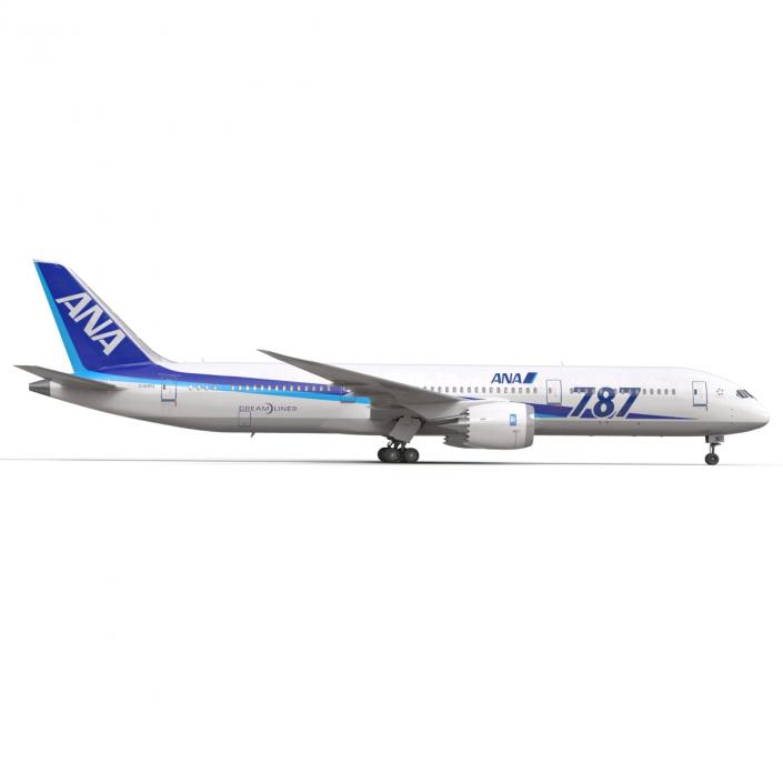 Boeing 787-9 Dreamliner All Nippon Airways 3D