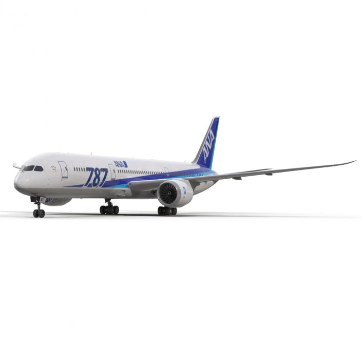 Boeing 787-9 Dreamliner All Nippon Airways 3D