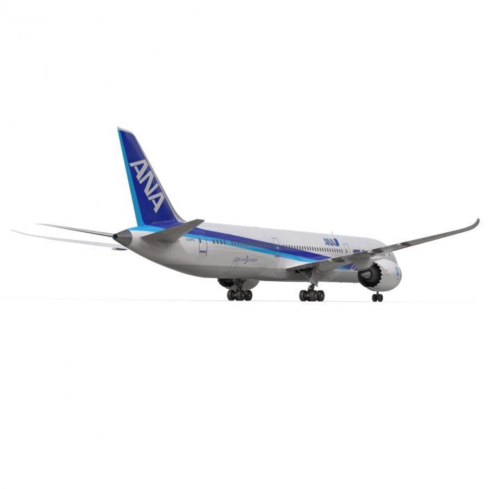 Boeing 787-9 Dreamliner All Nippon Airways 3D