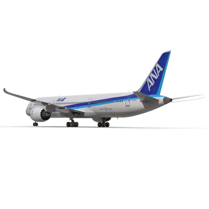 Boeing 787-9 Dreamliner All Nippon Airways 3D