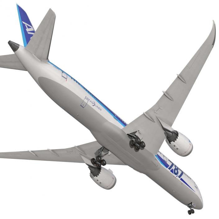 Boeing 787-9 Dreamliner All Nippon Airways 3D