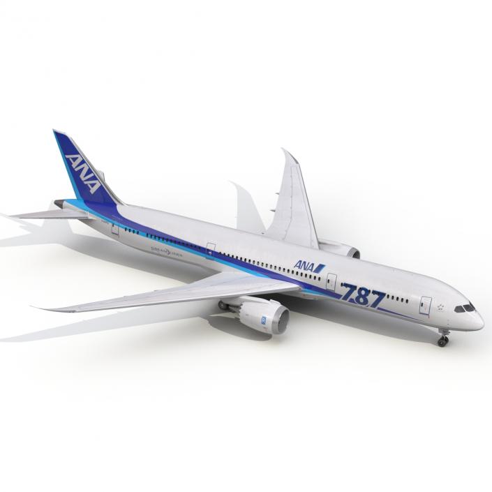 Boeing 787-9 Dreamliner All Nippon Airways 3D