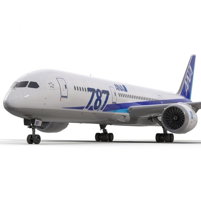 Boeing 787-9 Dreamliner All Nippon Airways 3D