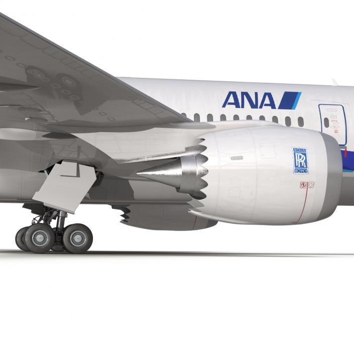 Boeing 787-9 Dreamliner All Nippon Airways 3D