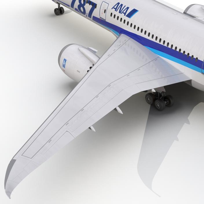 Boeing 787-9 Dreamliner All Nippon Airways 3D