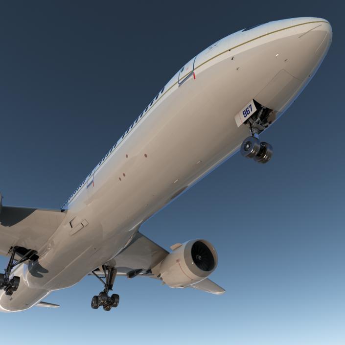 3D model Boeing 787-9 Dreamliner United