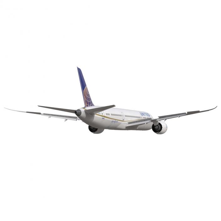 3D model Boeing 787-9 Dreamliner United