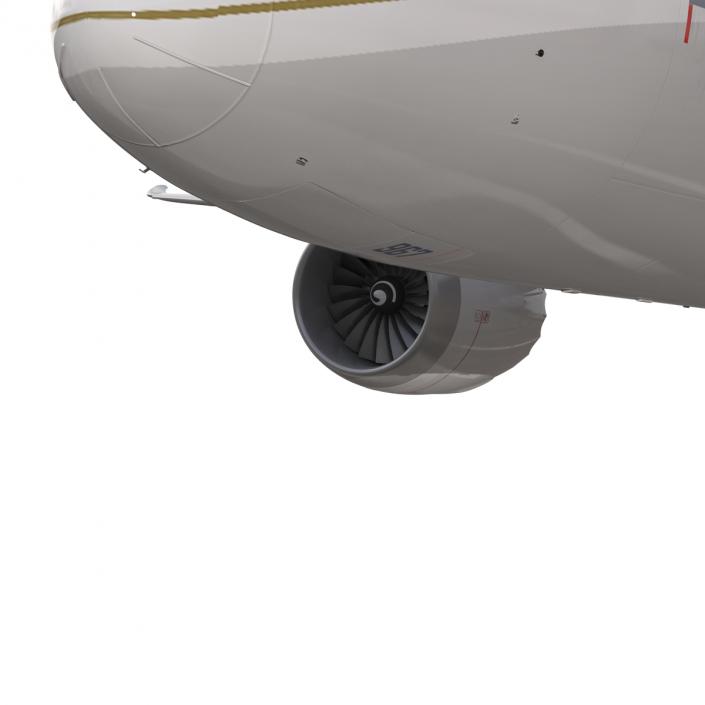 3D model Boeing 787-9 Dreamliner United