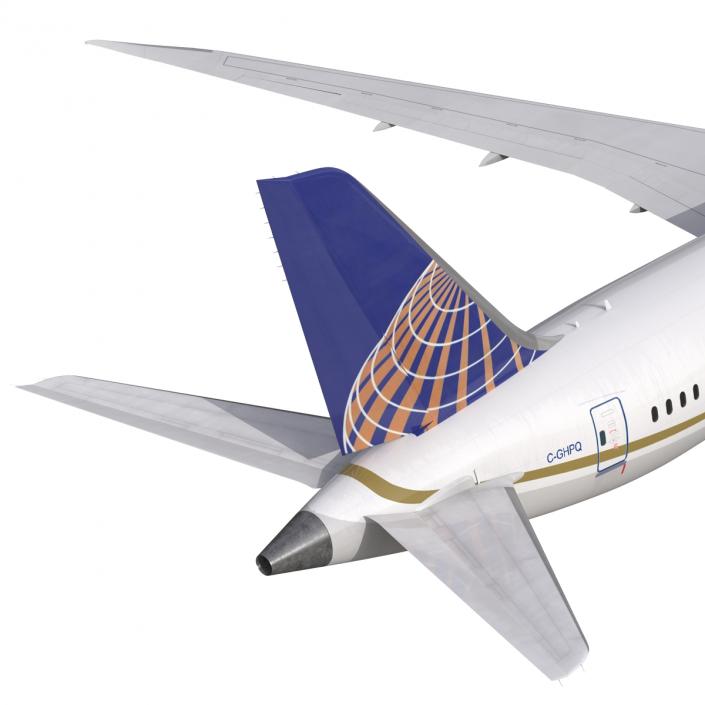 3D model Boeing 787-9 Dreamliner United