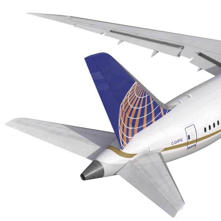 3D model Boeing 787-9 Dreamliner United