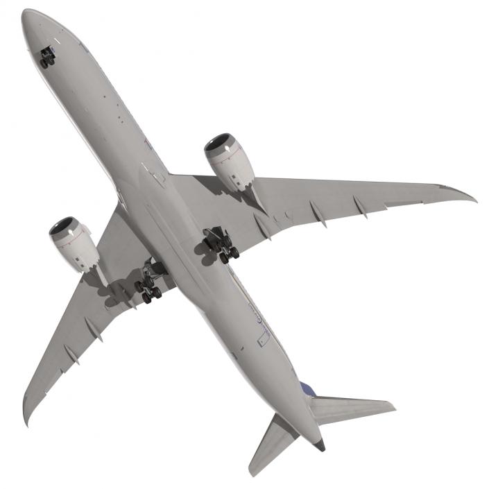 3D model Boeing 787-9 Dreamliner United