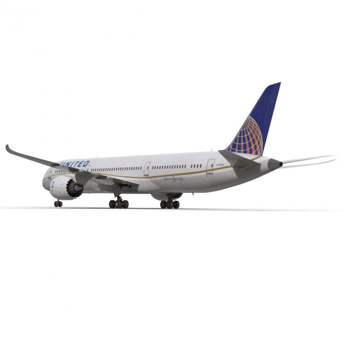 3D model Boeing 787-9 Dreamliner United