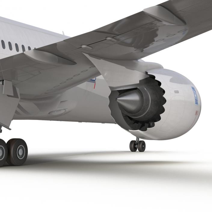 3D model Boeing 787-9 Dreamliner United