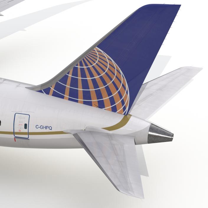 3D model Boeing 787-9 Dreamliner United