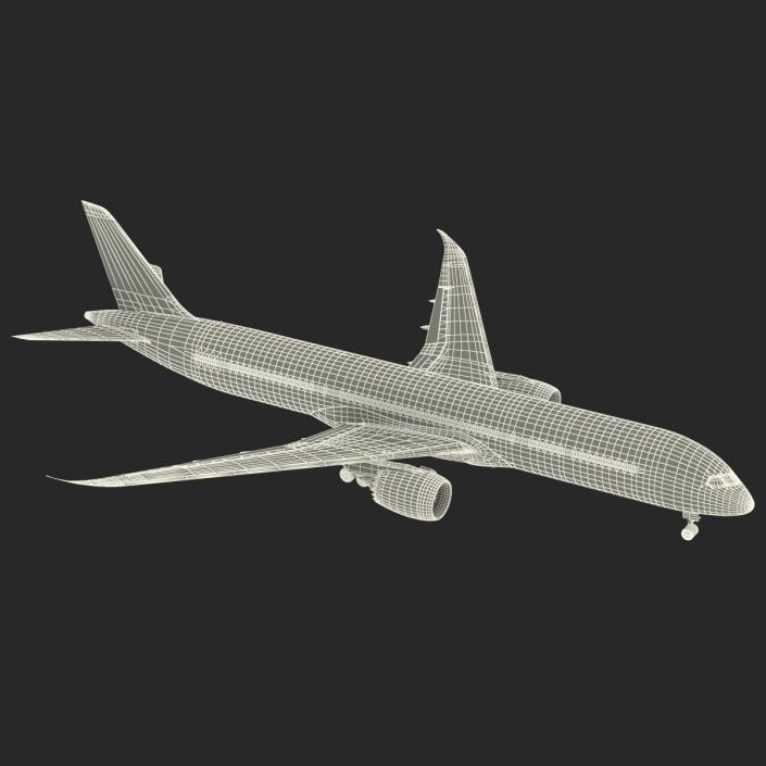 3D model Boeing 787-9 Dreamliner United