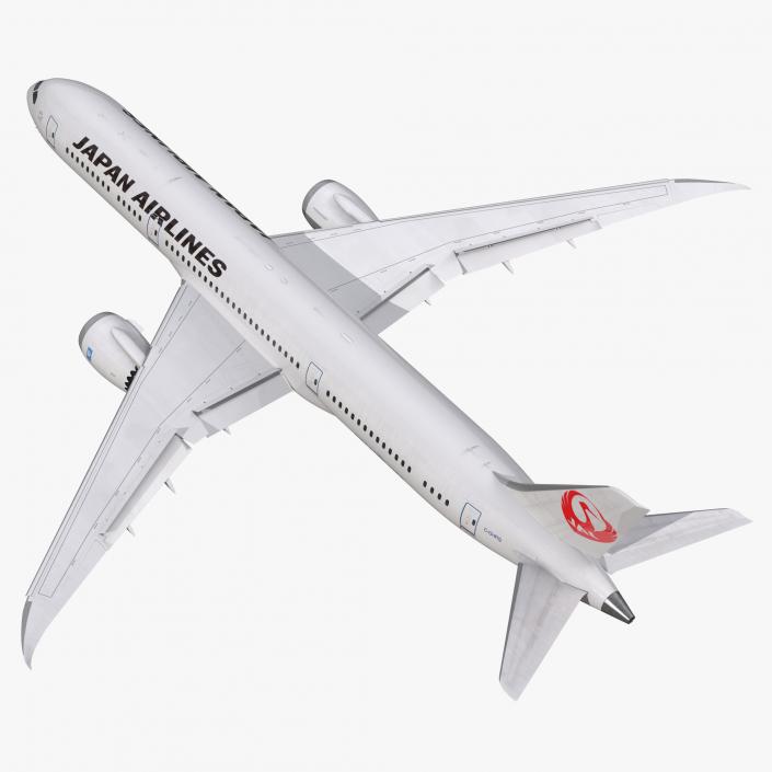 3D model Boeing 787-9 Dreamliner Japan Airlines Rigged