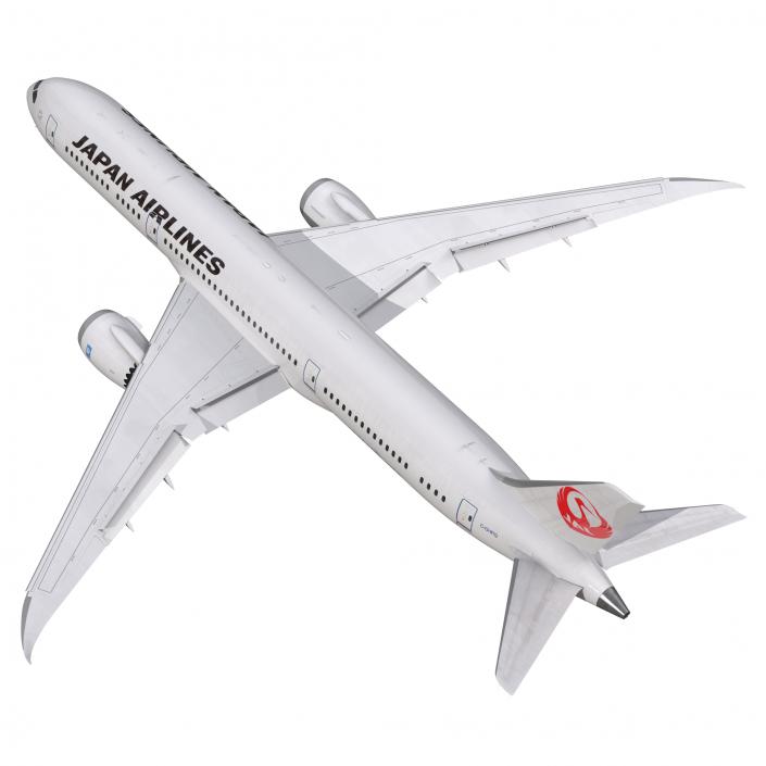 3D model Boeing 787-9 Dreamliner Japan Airlines Rigged