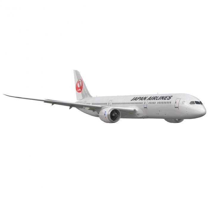 3D model Boeing 787-9 Dreamliner Japan Airlines Rigged