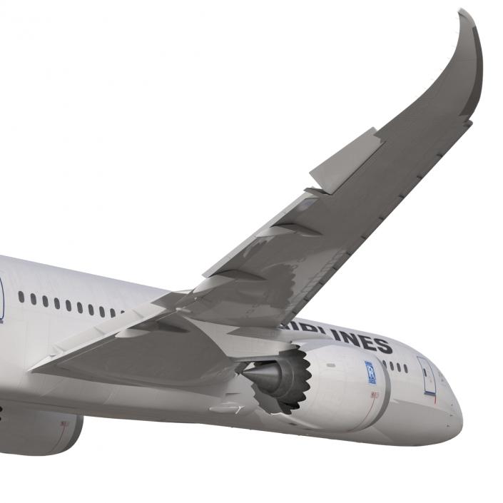 3D model Boeing 787-9 Dreamliner Japan Airlines Rigged