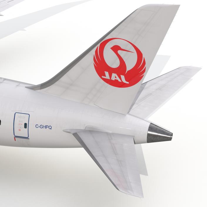 3D model Boeing 787-9 Dreamliner Japan Airlines Rigged