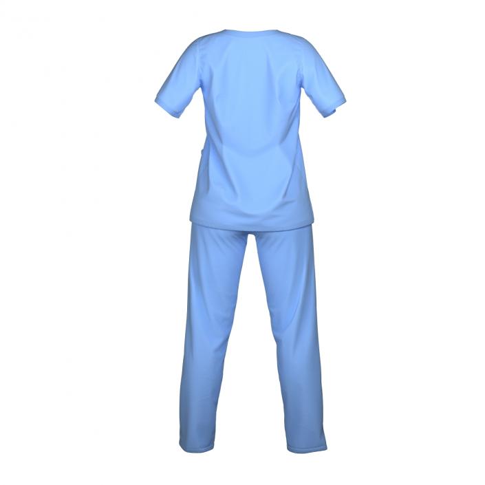 3D Female Surgeon Dress 17 model