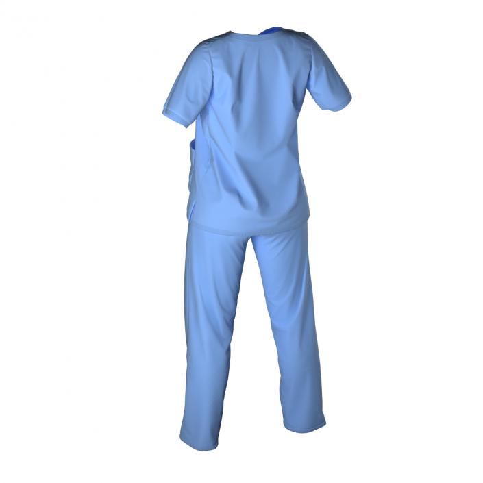 3D Female Surgeon Dress 17 model