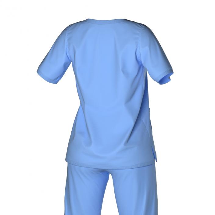 3D Female Surgeon Dress 17 model