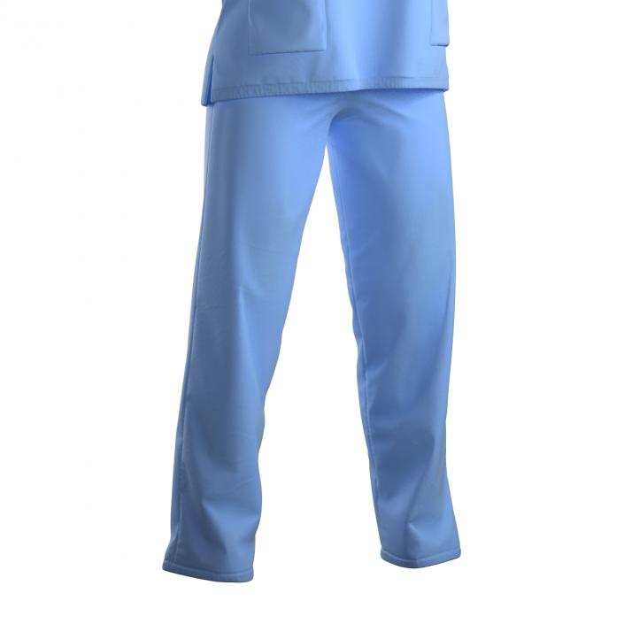 3D Female Surgeon Dress 17 model