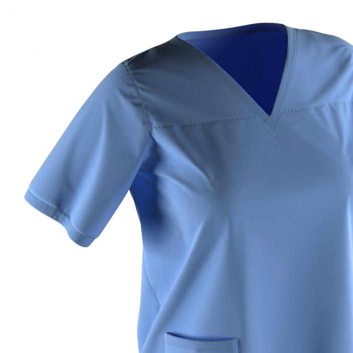 3D Female Surgeon Dress 17 model