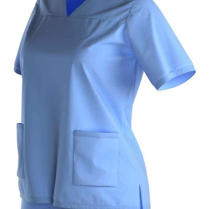 3D Female Surgeon Dress 17 model