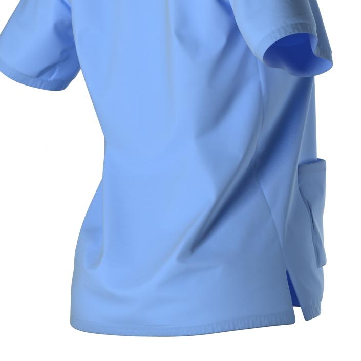 3D Female Surgeon Dress 18 model