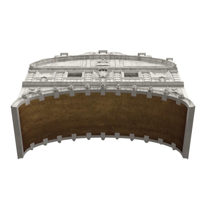 3D model Bridge of Sighs in Venice