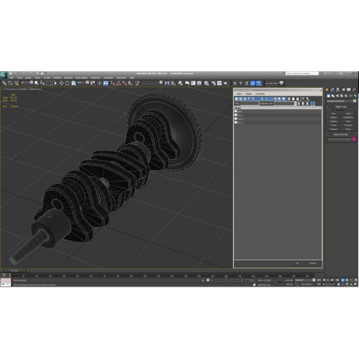 3D model Crankshaft