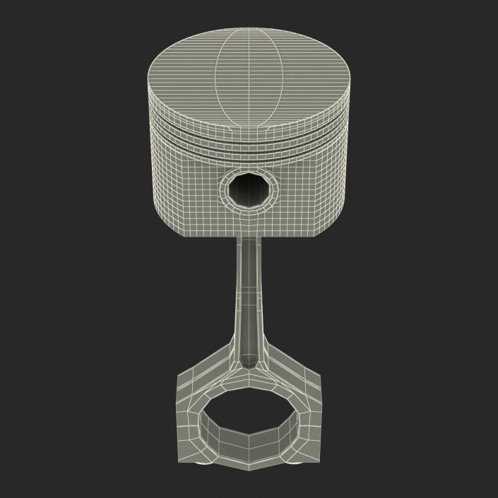 3D Engine Piston model