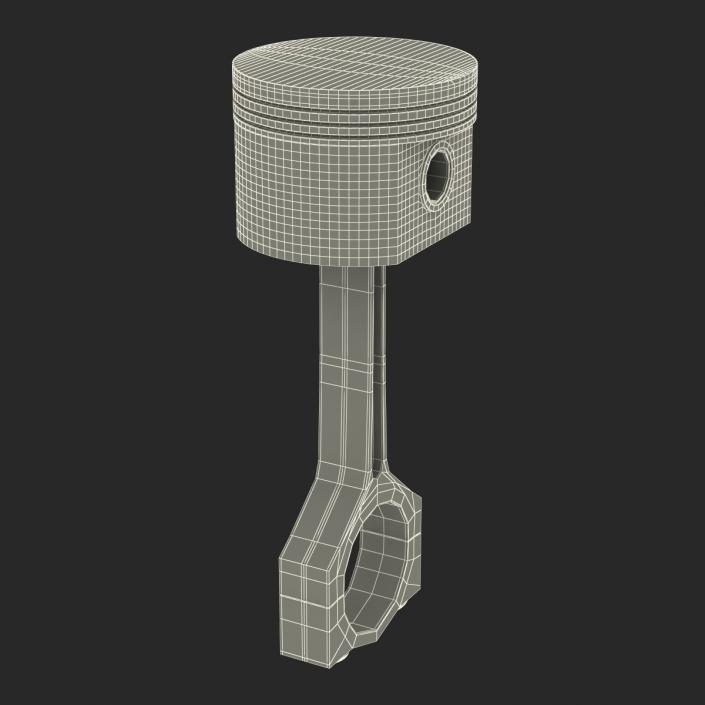 3D Engine Piston model