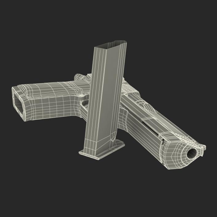 Generic Pistol 3D model