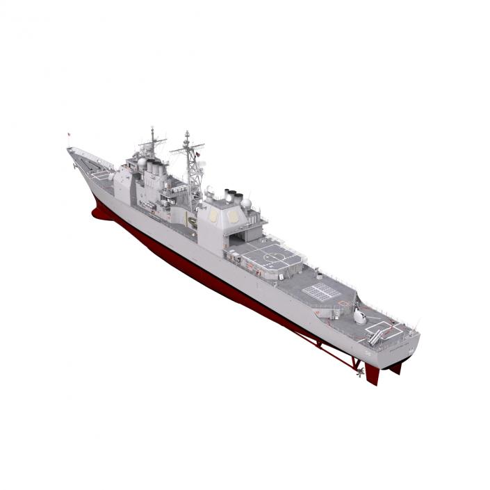 3D Ticonderoga Class Cruiser Philippine Sea CG-58