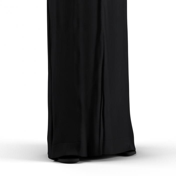 3D model Traditional Arab Ladies Dress Abaya