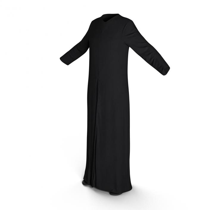 Traditional Arab Ladies Dress Abaya 2 3D