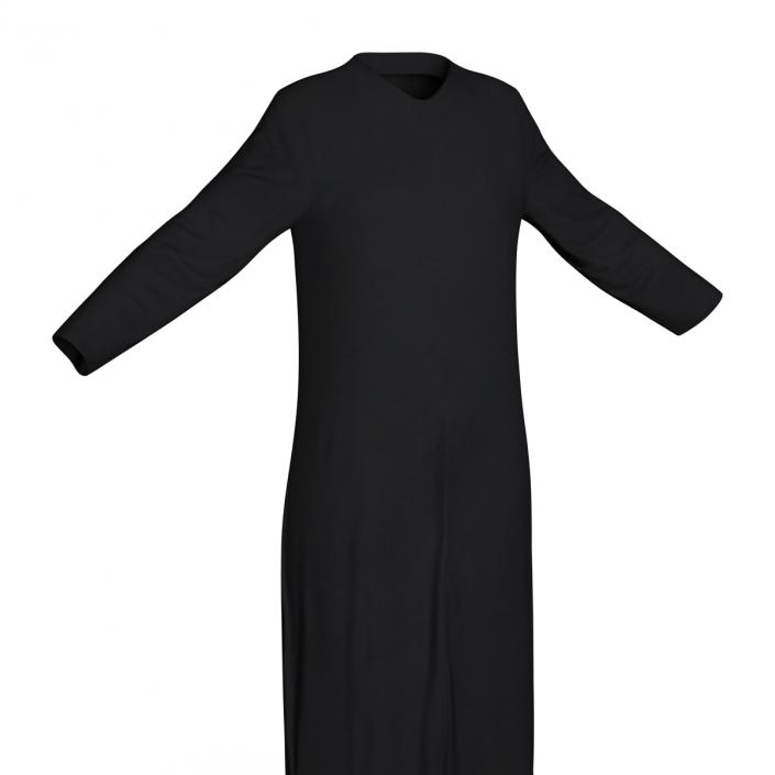 Traditional Arab Ladies Dress Abaya 2 3D