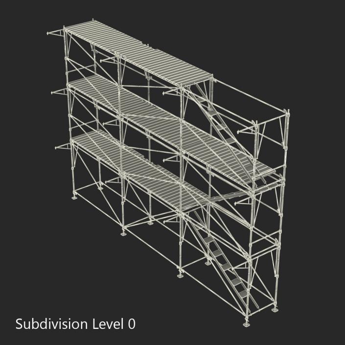 3D Scaffolding 2 model