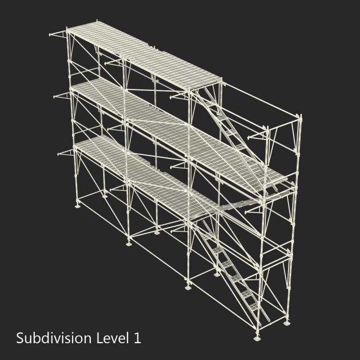 3D Scaffolding 2 model