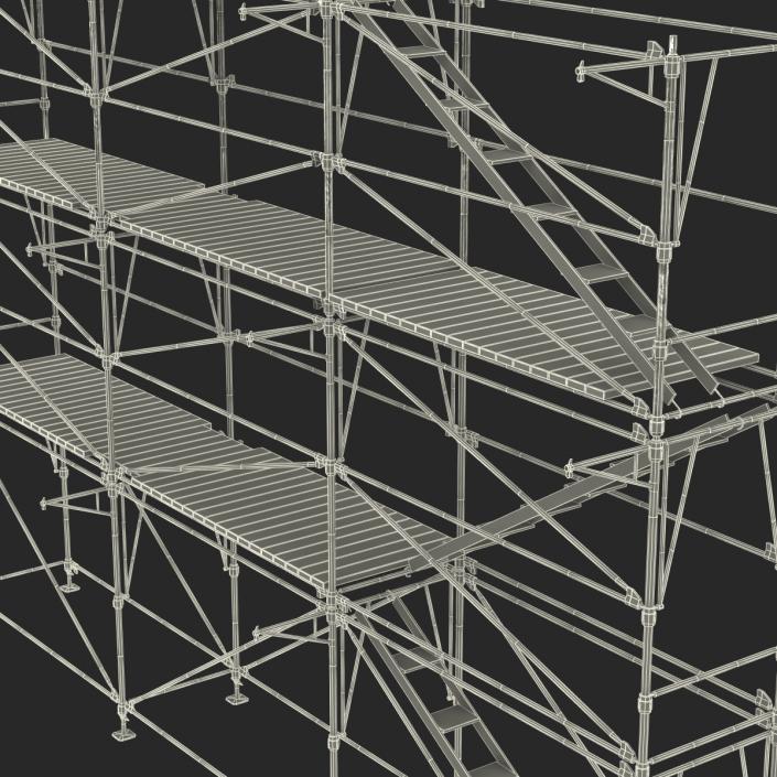 3D Scaffolding 2 model