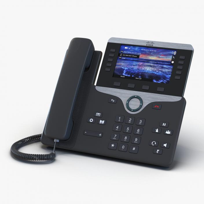 3D Cisco IP Phones Collection 4 model