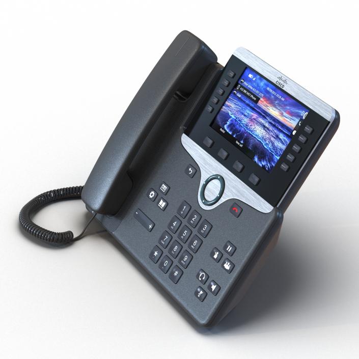 Cisco IP Phone 8861 3D model