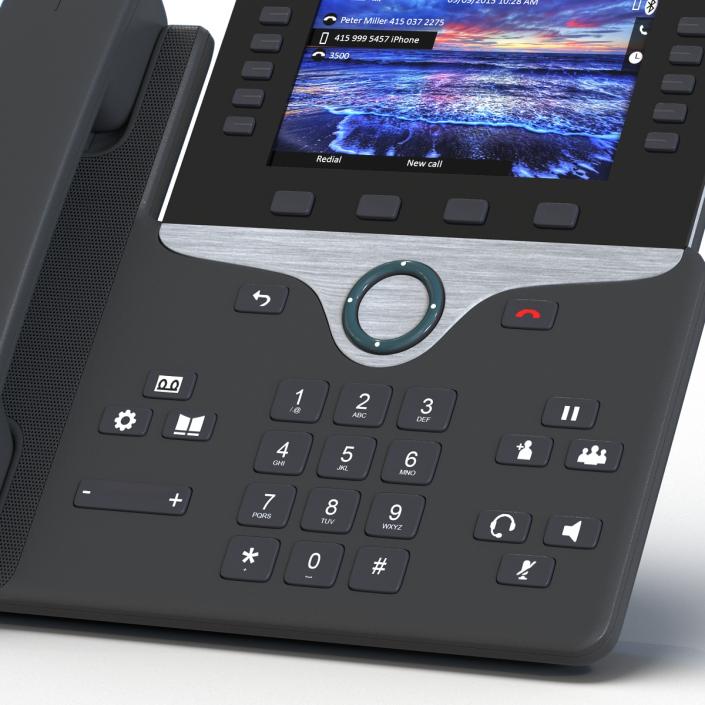 Cisco IP Phone 8861 3D model